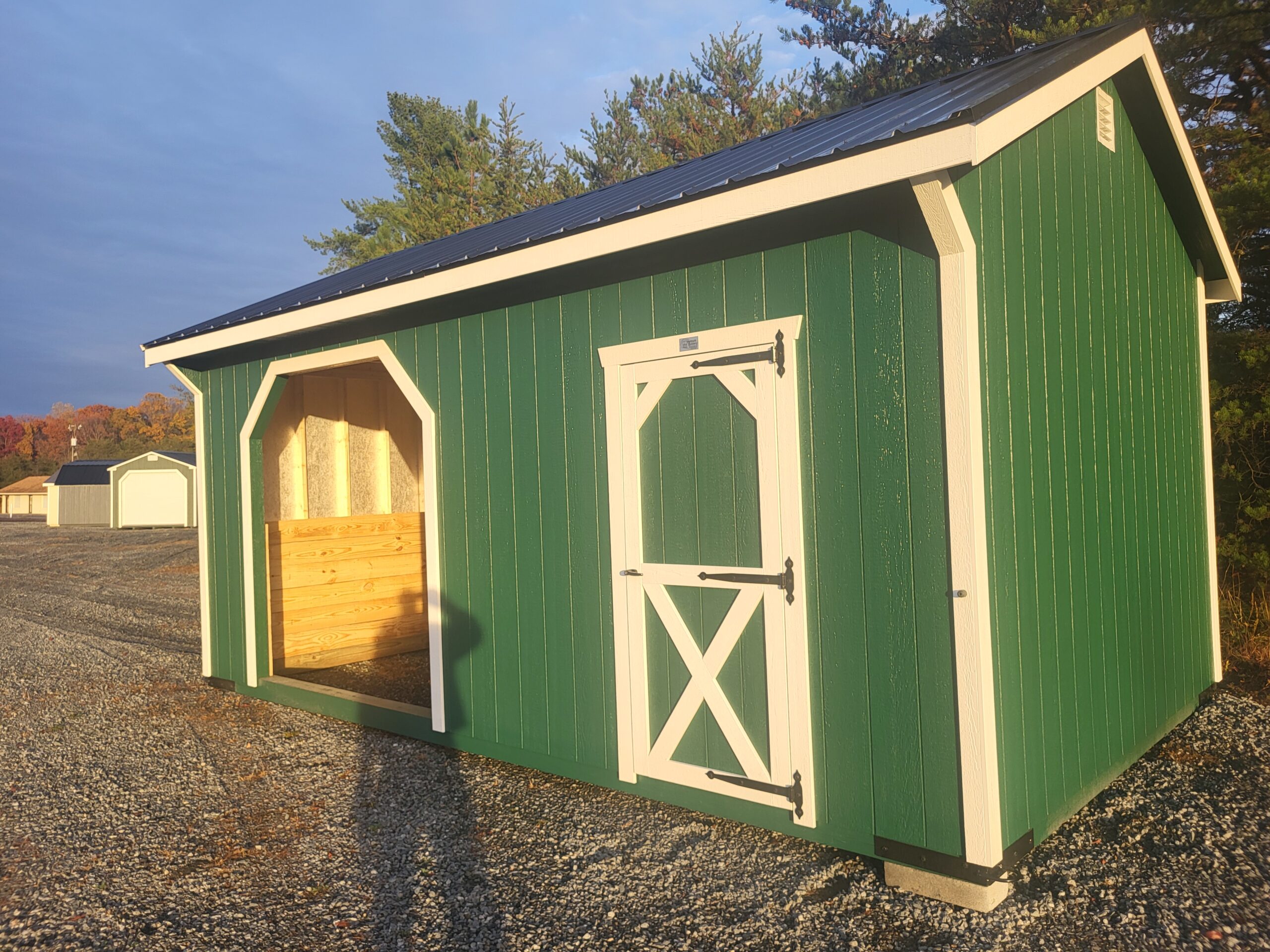 R045 12X20X8 RUN IN W/ TACK ROOM